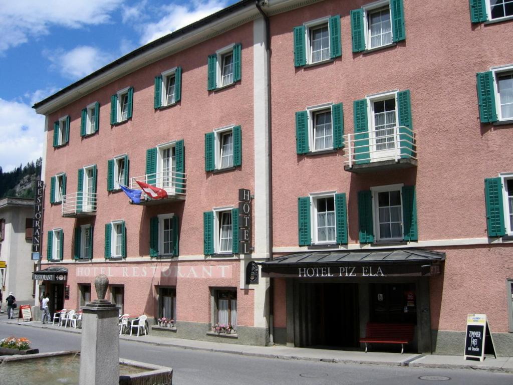 Hotel Piz Ela Bergun 다보스 외부 사진