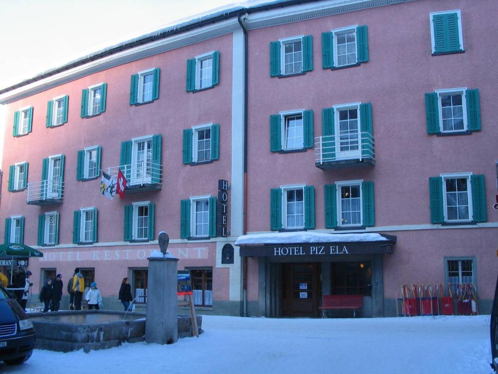 Hotel Piz Ela Bergun 다보스 외부 사진