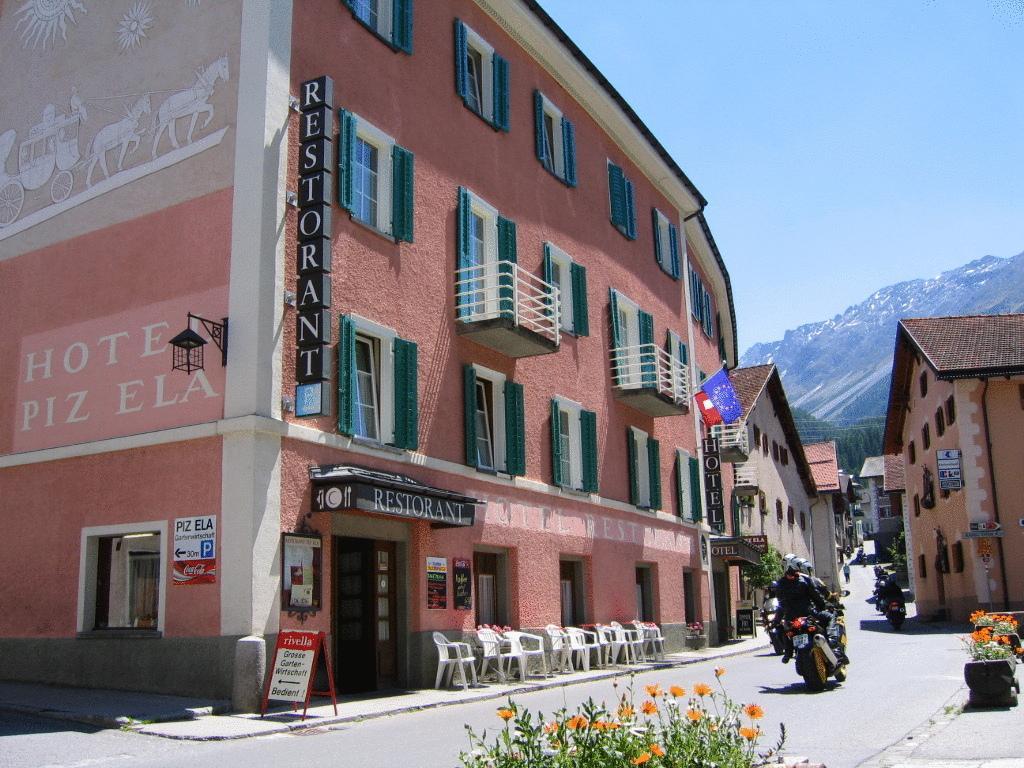 Hotel Piz Ela Bergun 다보스 외부 사진