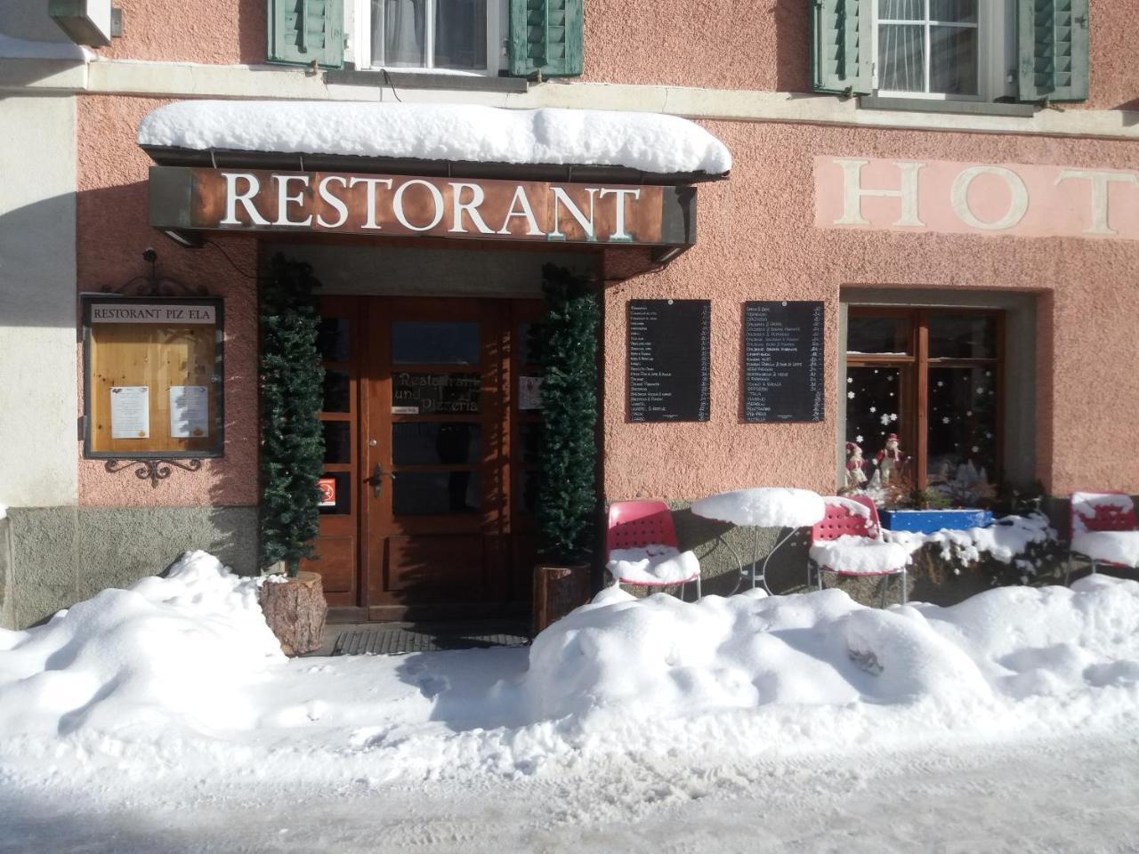 Hotel Piz Ela Bergun 다보스 외부 사진